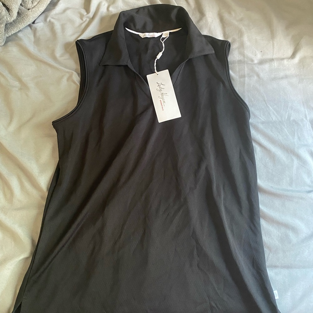 Black Lady Hagen Golfing shirt